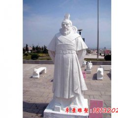 汉白玉古代名人曹操石雕
