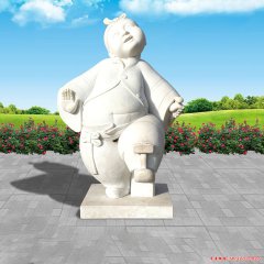 儿童公园人物石雕