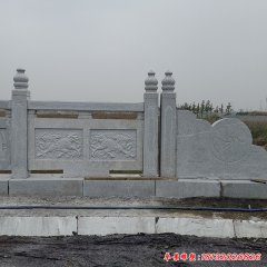 公园仿古石栏板雕塑 