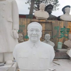 伟人邓小平胸像石雕