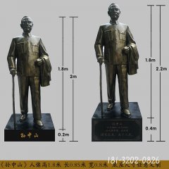 英雄孙中山铜雕