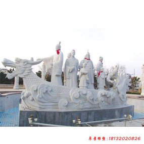 八仙塑像过海