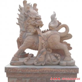 仿古神兽雕塑