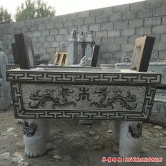 仿古石雕香炉