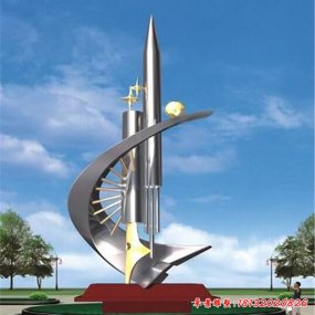校园抽象性雕塑